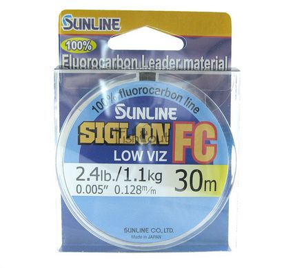 SUNLINE SIGLON FC FLUOROCARBON 0,128мм
