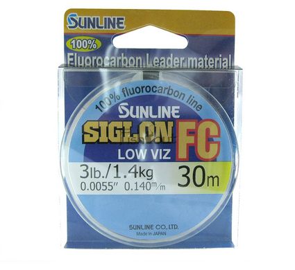SUNLINE SIGLON FC FLUOROCARBON 0,14мм